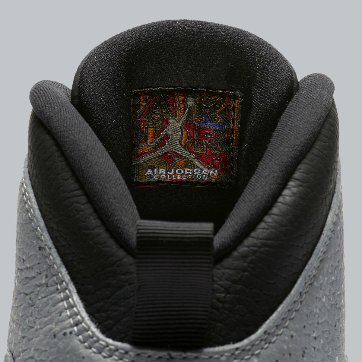 Air Jordan 10 X Cement Release Date 310805-062 Tongue