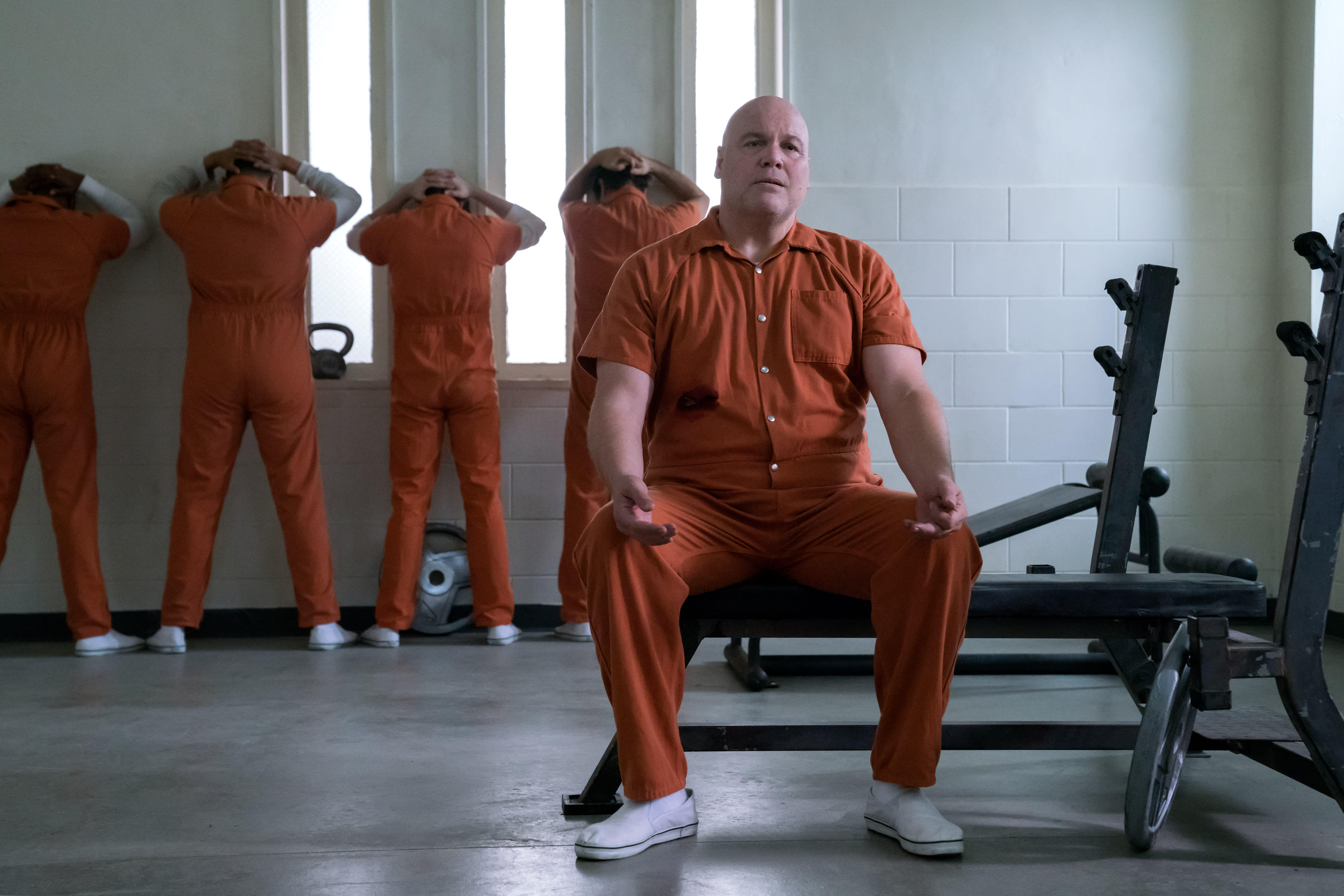 Wilson Fisk (in jail) in season 3 of &#x27;Daredevil&#x27;