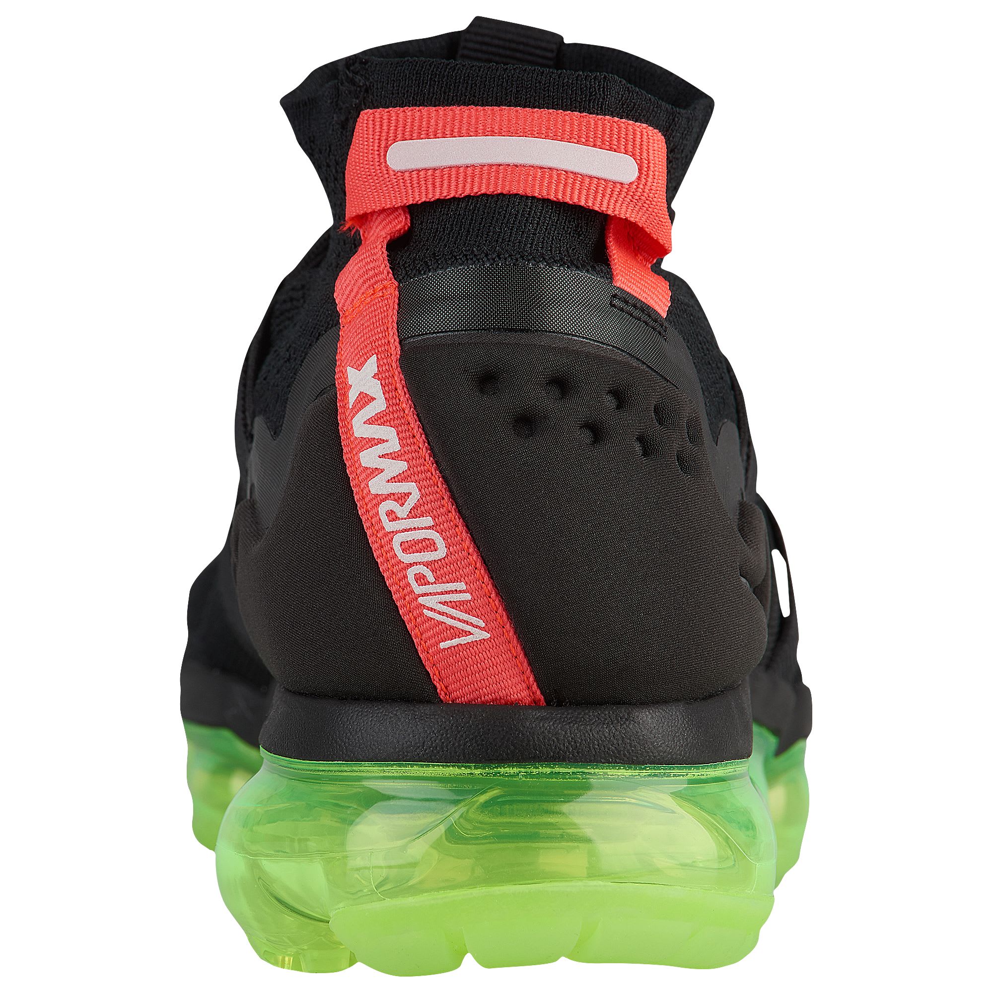 Nike Air VaporMax Flyknit Utility Yeezy Black Volt Crimson Release Date AH6834-007 Heel