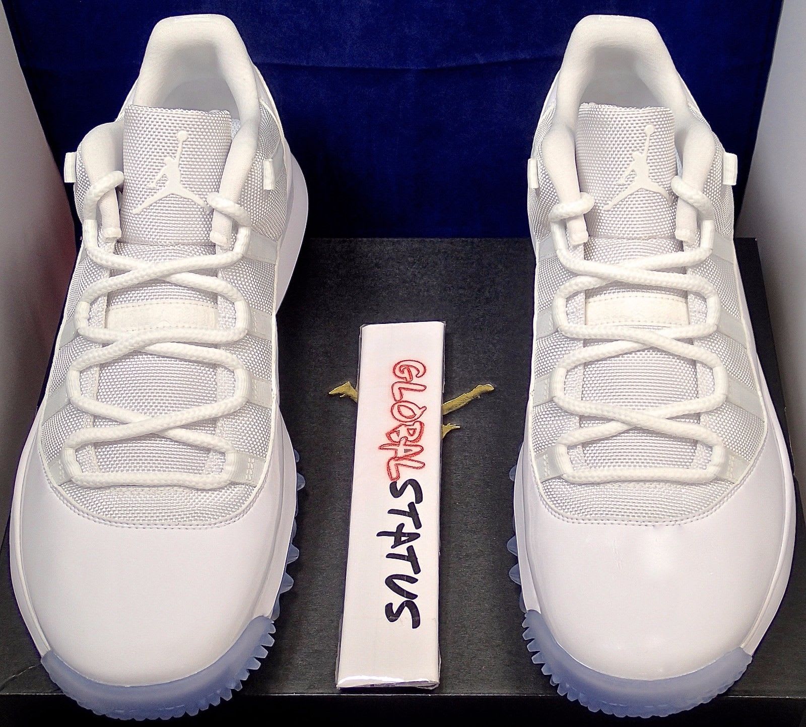 Air Jordan 11 Low White Golf Shoes Michael Jordan PE (7)