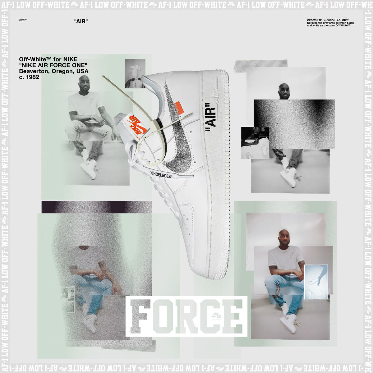 Virgil Abloh x Off-White x Nike Air Force 1 Low Poster