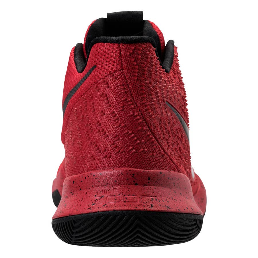 Kyrie 3 university red on sale black