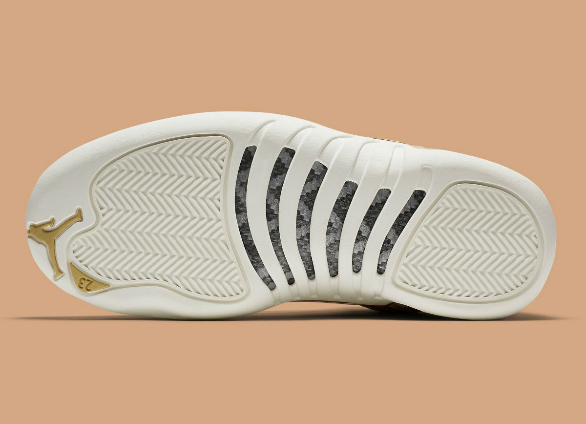 Nike Air Jordan 12 Retro Women's Shoes Vachetta Tan/Sail/Metallic Gold –  Sports Plaza NY