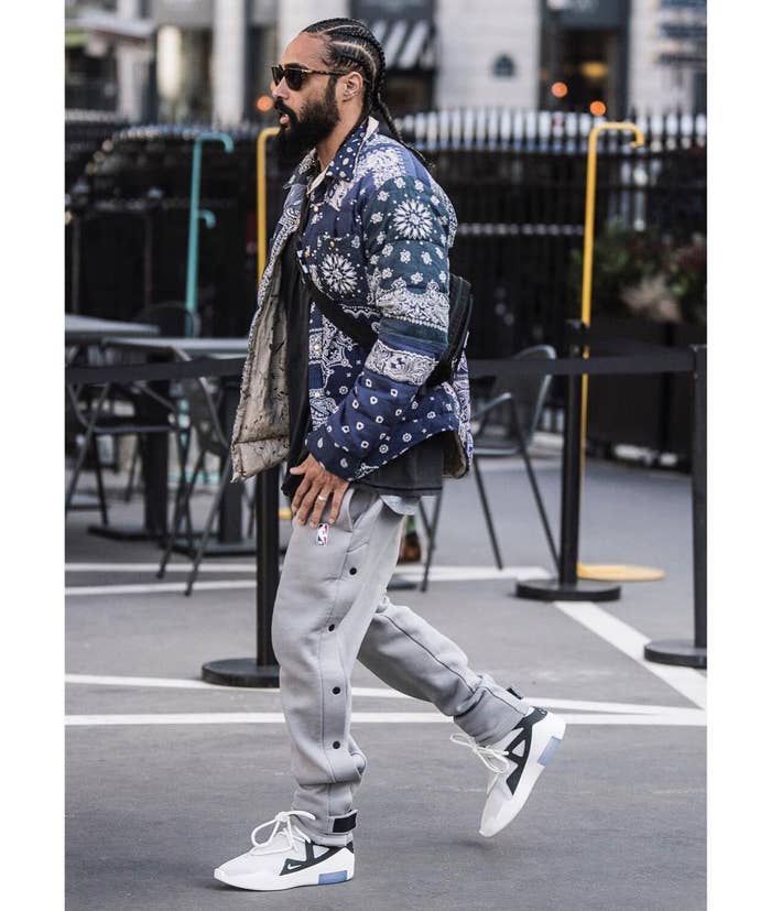 Jerry Lorenzo Steps Out in a Brand New Air Fear of God 1 Colorway
