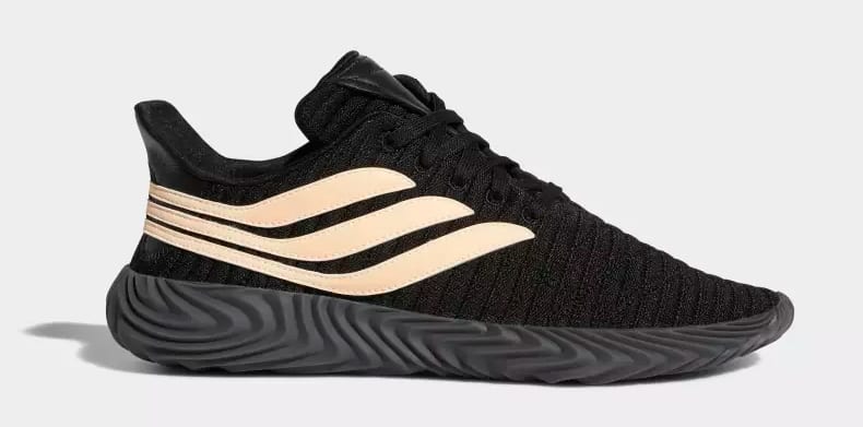 Adidas Sobakov &#x27;Black/Coral&#x27;