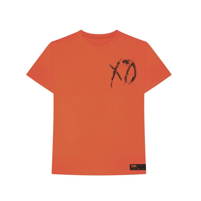 The Weeknd&#x27;s &#x27;My Dear Melancholy&#x27; &quot;Never There&quot; t-shirt front.
