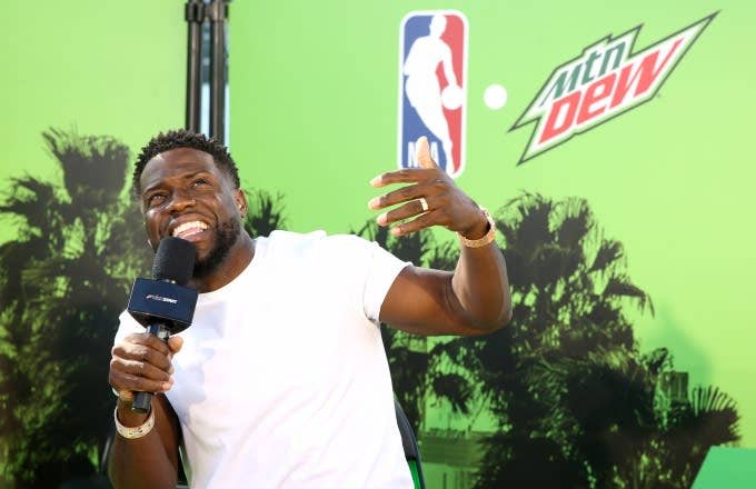 Kevin Hart and Mountain Dew.