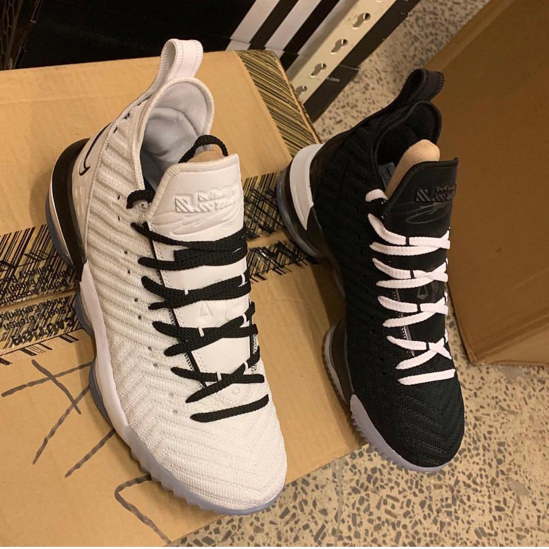 Nike LeBron 16 Equality Black White Release Date Front BQ5969-100