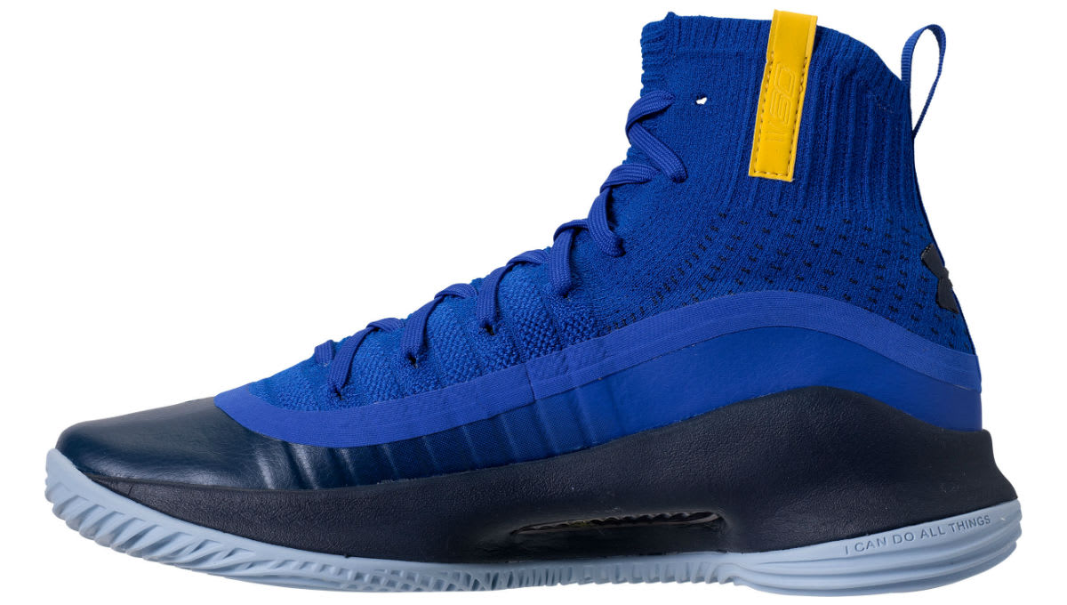 Under Armour Curry 4 Away Release Date 1298306-401 Medial