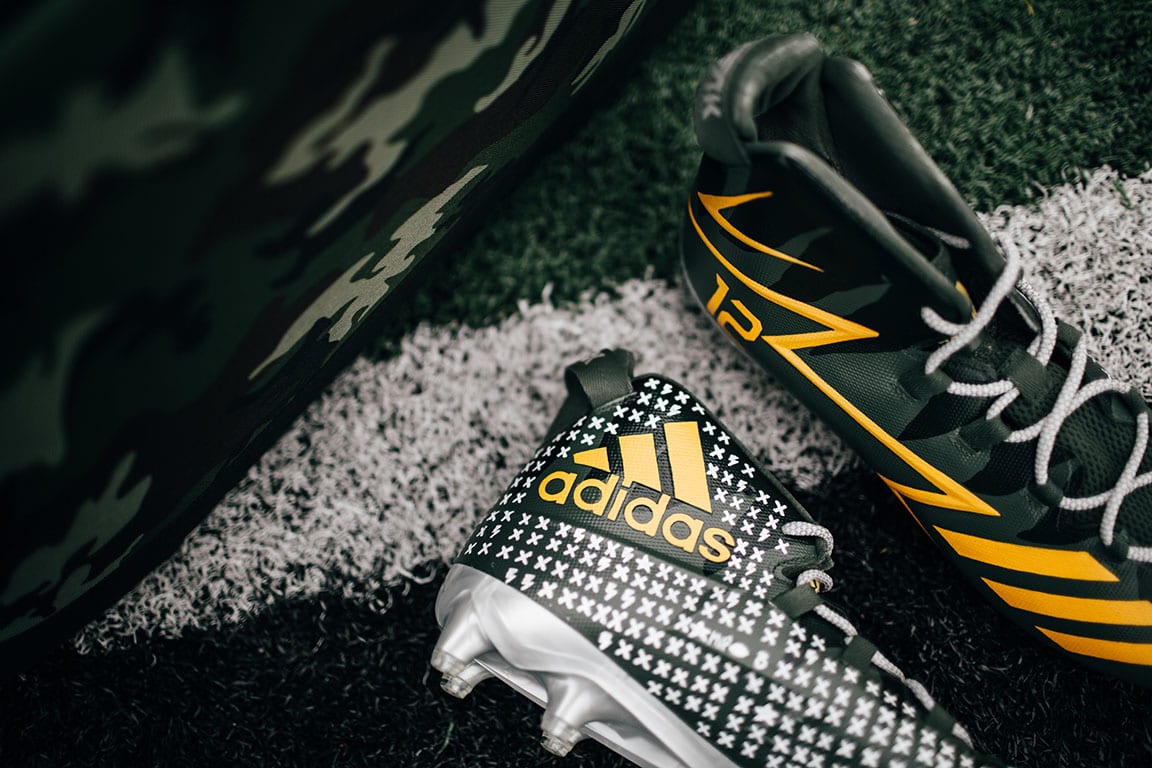Adidas Call of Duty Cleats Aaron Rodgers