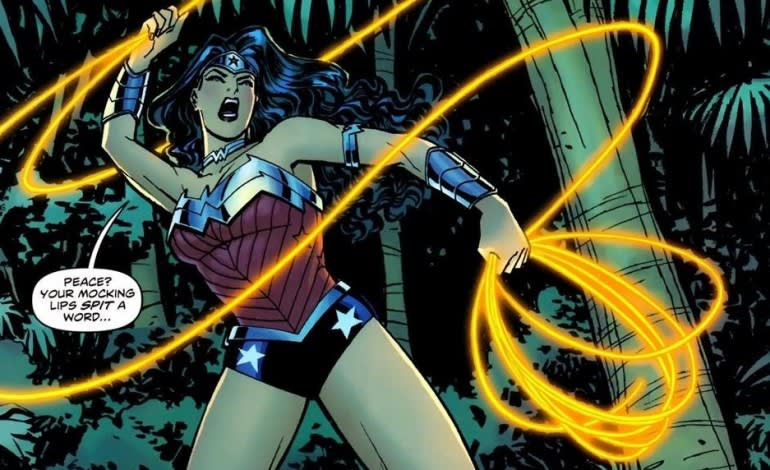 Wonder Woman and her Golden Lasso