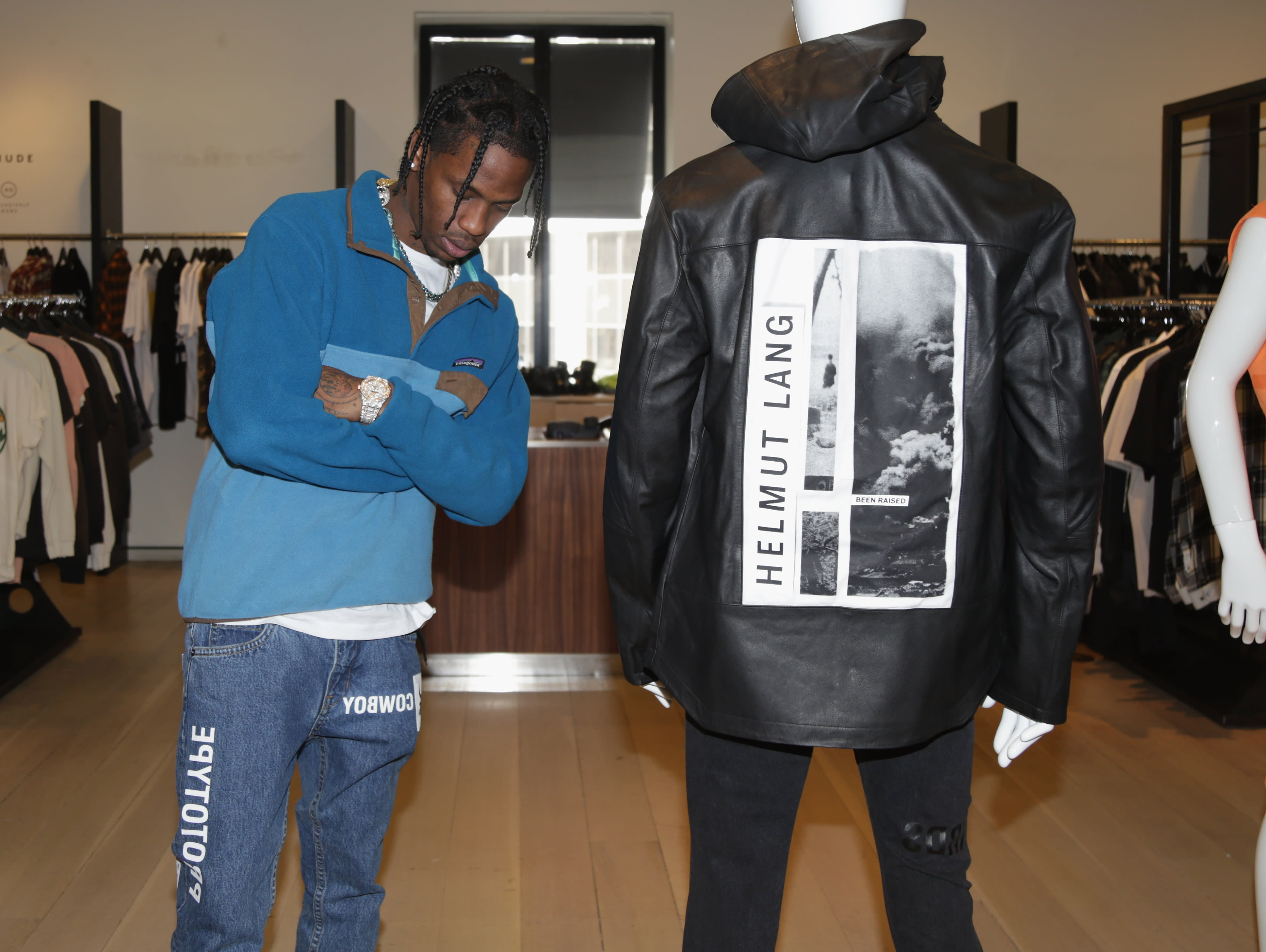 Travis Scott x Helmut Lang collaboration