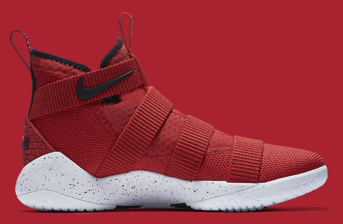 Nike LeBron Soldier 11 University Red Release Date Medial 897644-601