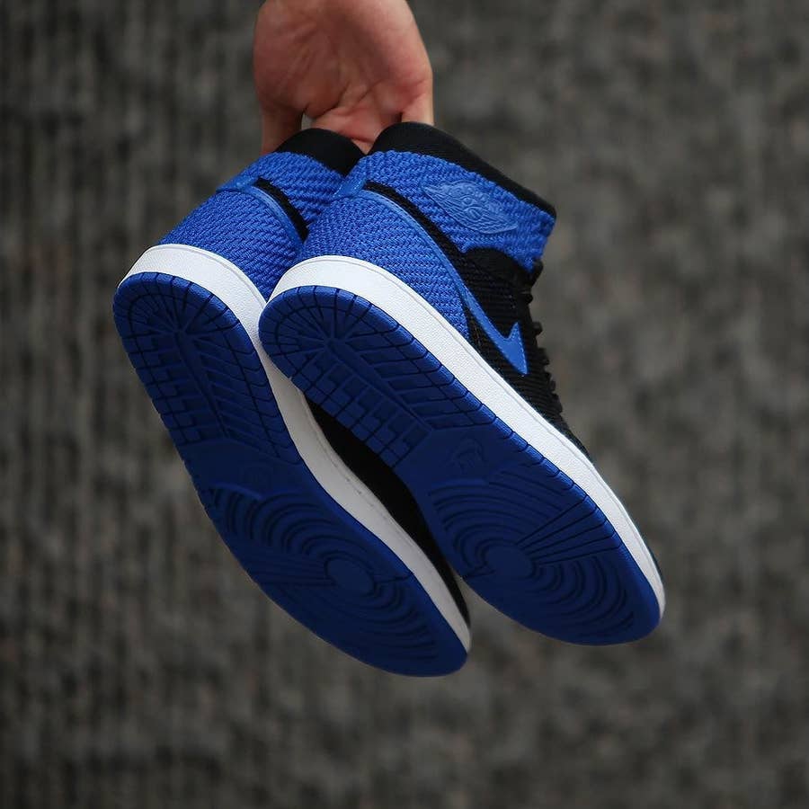 A Look at the 'Royal' Air Jordan 1 Flyknit From Every Angle | Complex