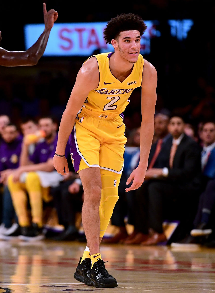 #SoleWatch: Lonzo Ball Makes Long-Awaited Debut In Big Baller Brand ...