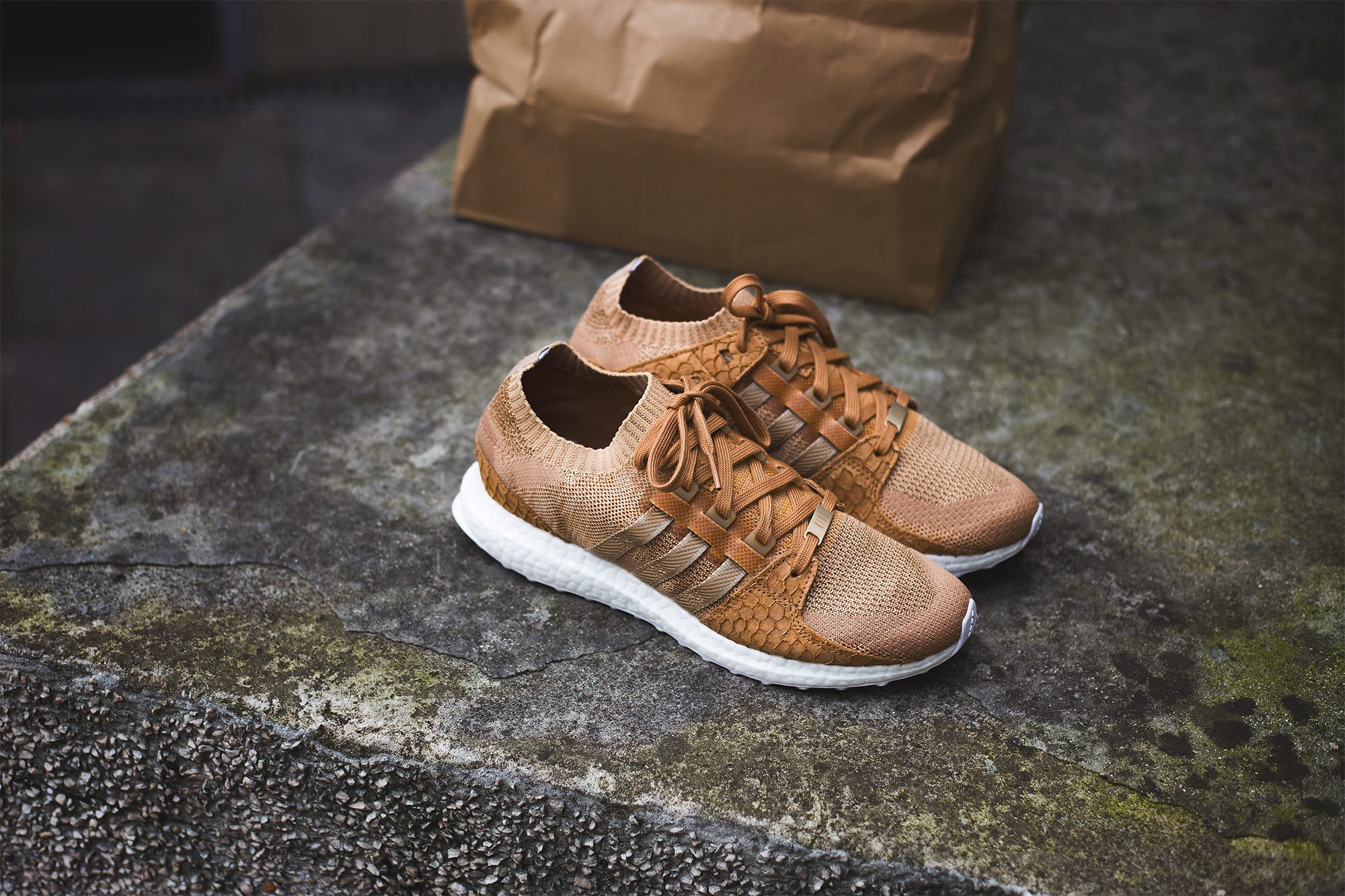 Pusha T x Adidas EQT Support Ultra Brown Paper Bag Release Date Right