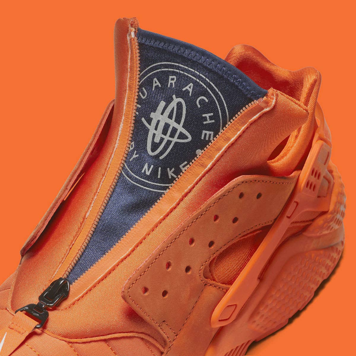 All Orange Nike Huaraches for Chicago Complex