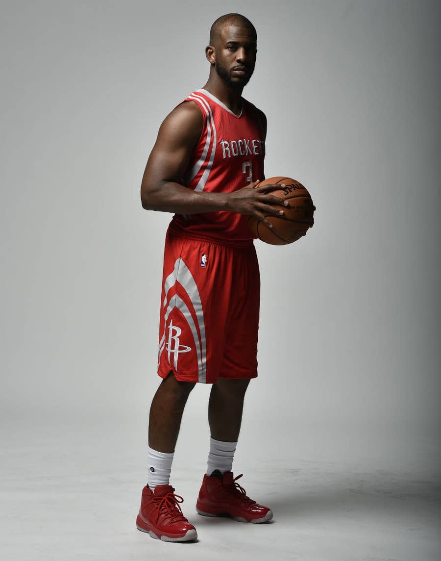 Chris Paul Debuts Rockets Uniform with Air Jordan 11 PE