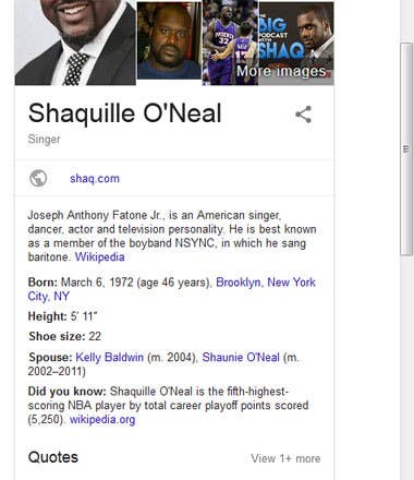 Shaquille O'Neal - Wikipedia