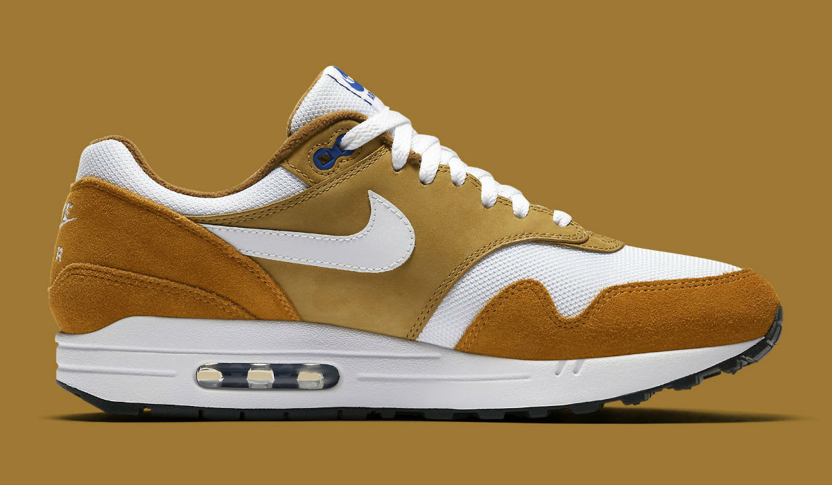Nike Air Max 1 Curry 2018 Release Date 908366-700 Medial