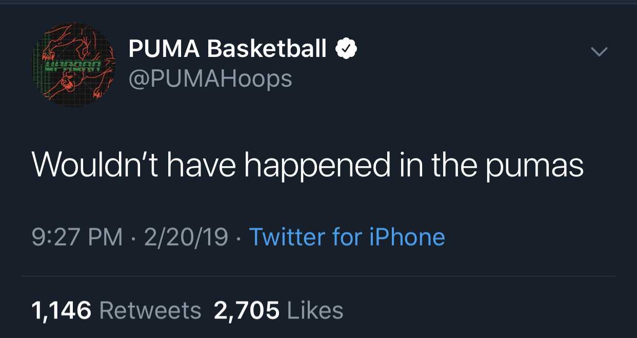 Puma Basketball Sends Shot at Nike
