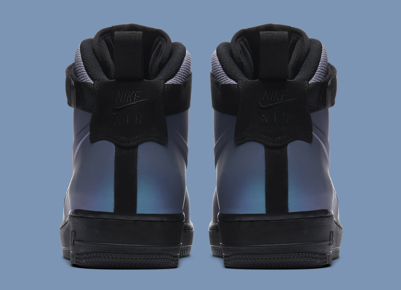 Nike Air Force 1 Foamposite Light Carbon AH6771-002 Heel