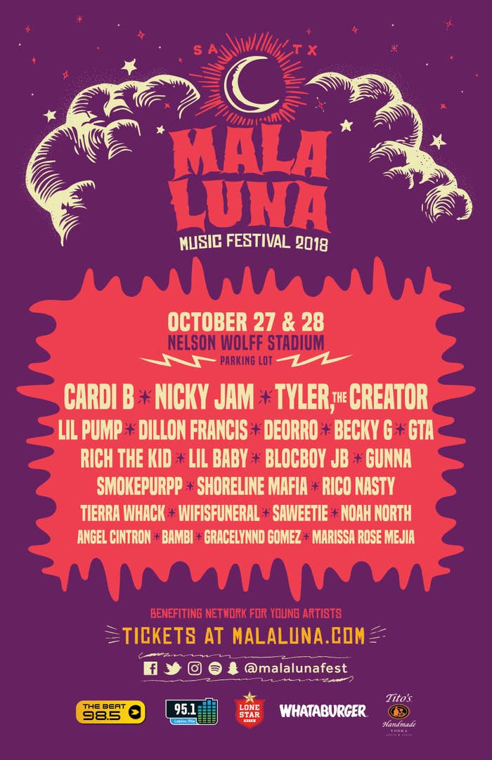 Cardi B and Tyler, the Creator to Headline Mala Luna Music Festival ...