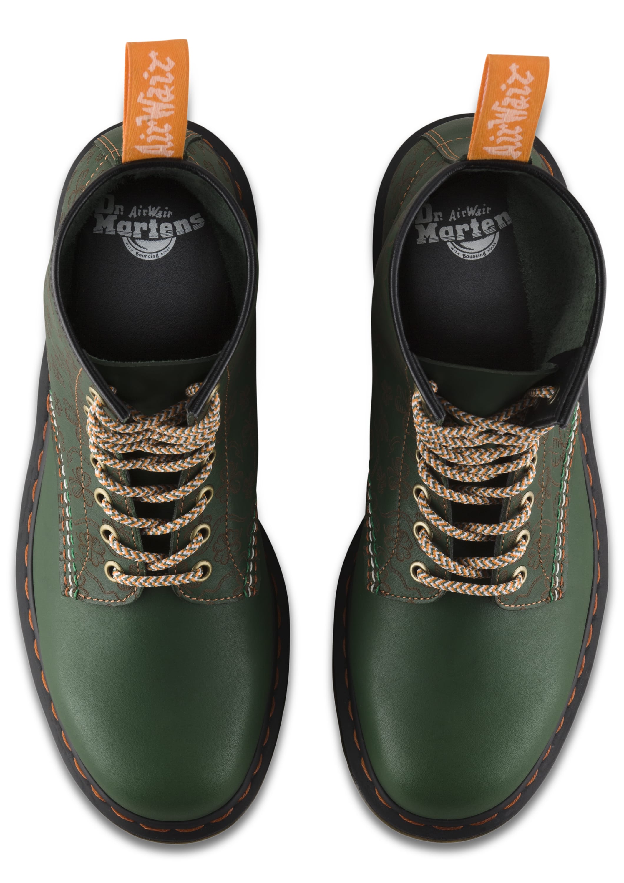 Dr martens green shop st patricks arcadia