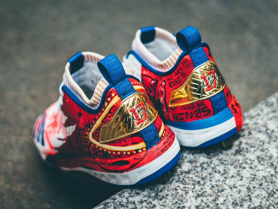 Kris Bryant s Custom Adidas Cleats Support Spinal Cord Injury