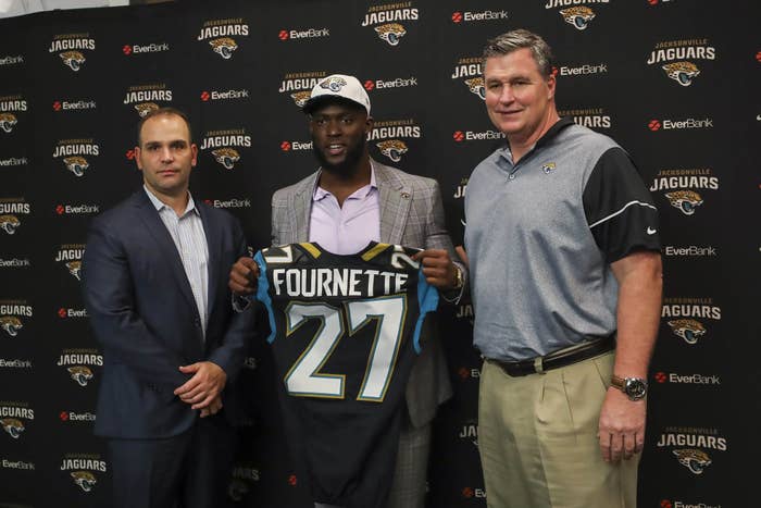 Jacksonville Jags Draft Day 2017 Leonard Fournette