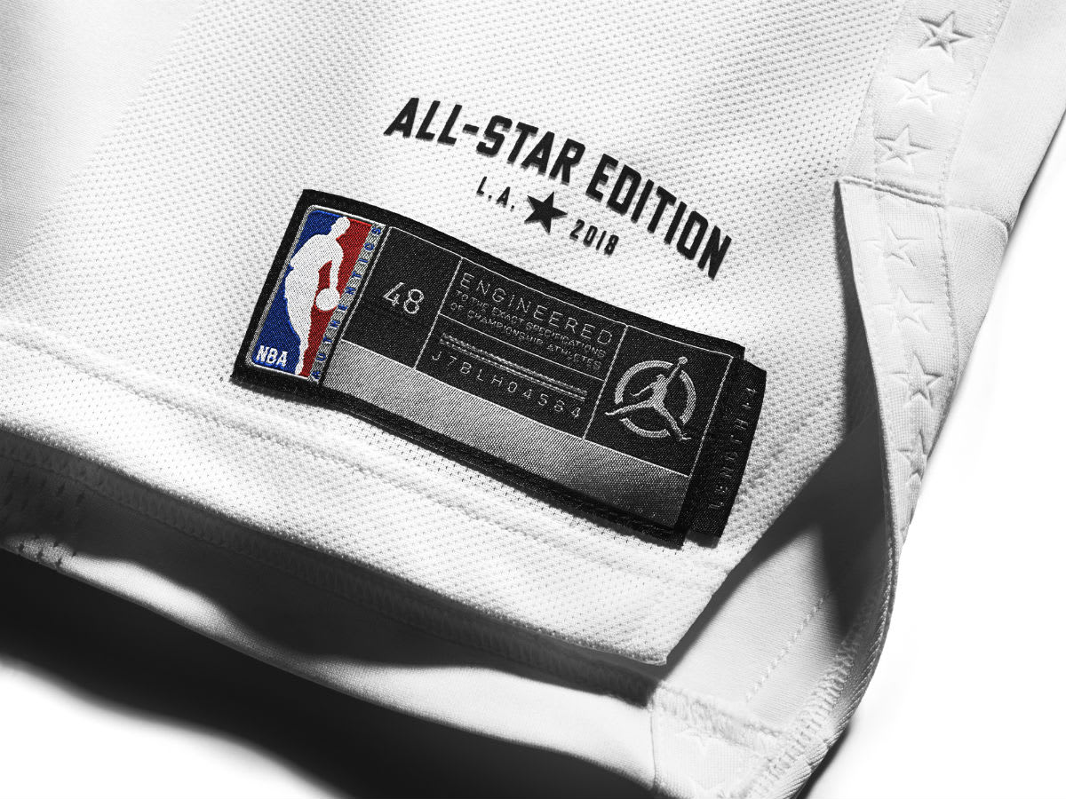 Jordan Brand 2018 NBA All-Star Jerseys Westbrook Tag Detail