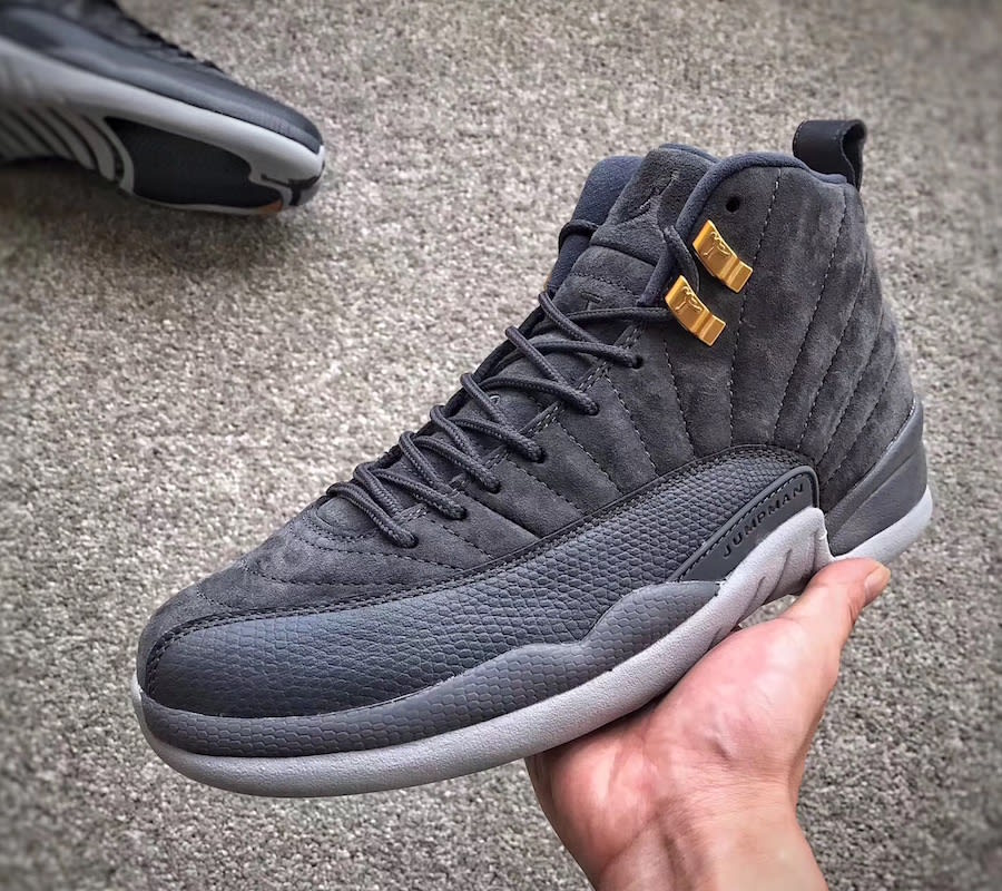 Air Jordan 12 Dark Grey 2017 Release Date 130690-005 (7)