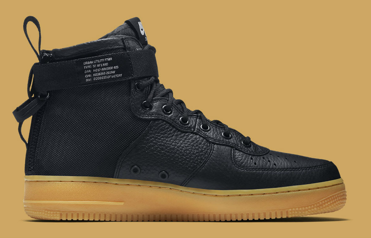 Sf af1 black outlet gum