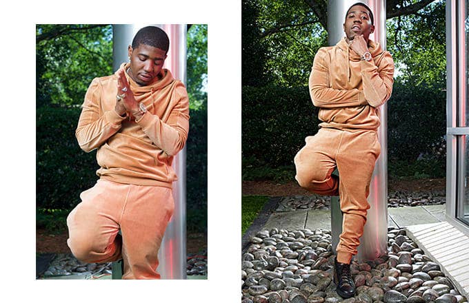 YFN Lucci for Sean John's Holiday 2017/Spring 2018 'Dream Big' campaign.