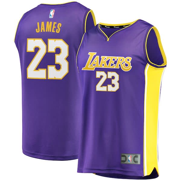 LeBron James Lakers Jersey (Purple)