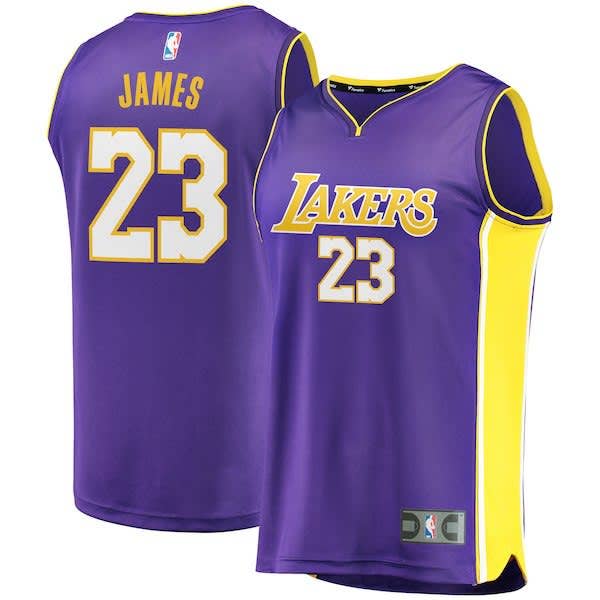 Lebron James Laker Jersey, On Sale