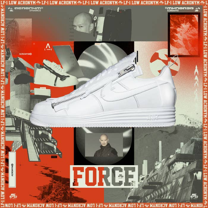 Acronym x Nike Air Force 1 Low Poster