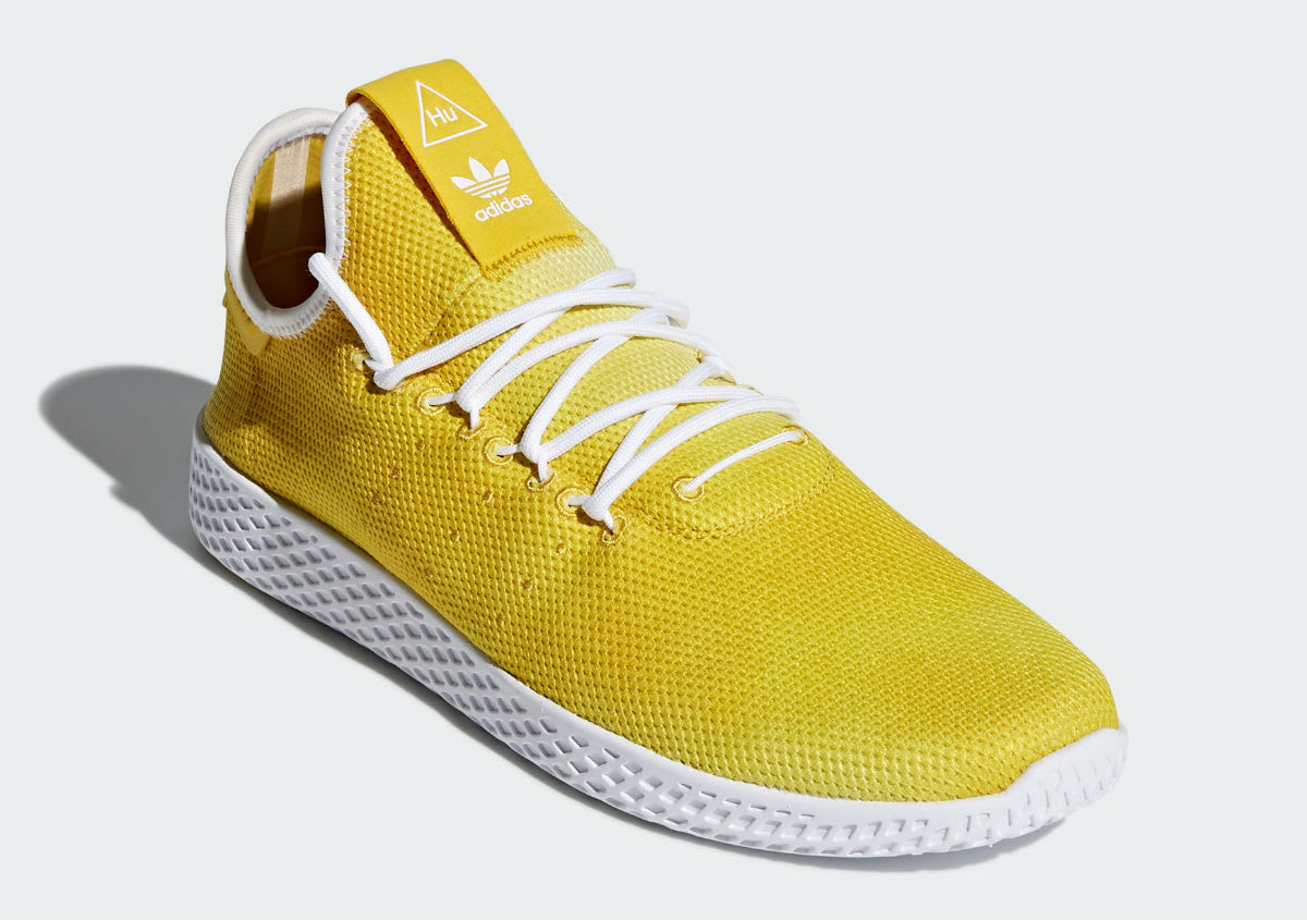 Pharrell x Adidas Tennis Hu Holi Bright Yellow Release Date DA9617 Front
