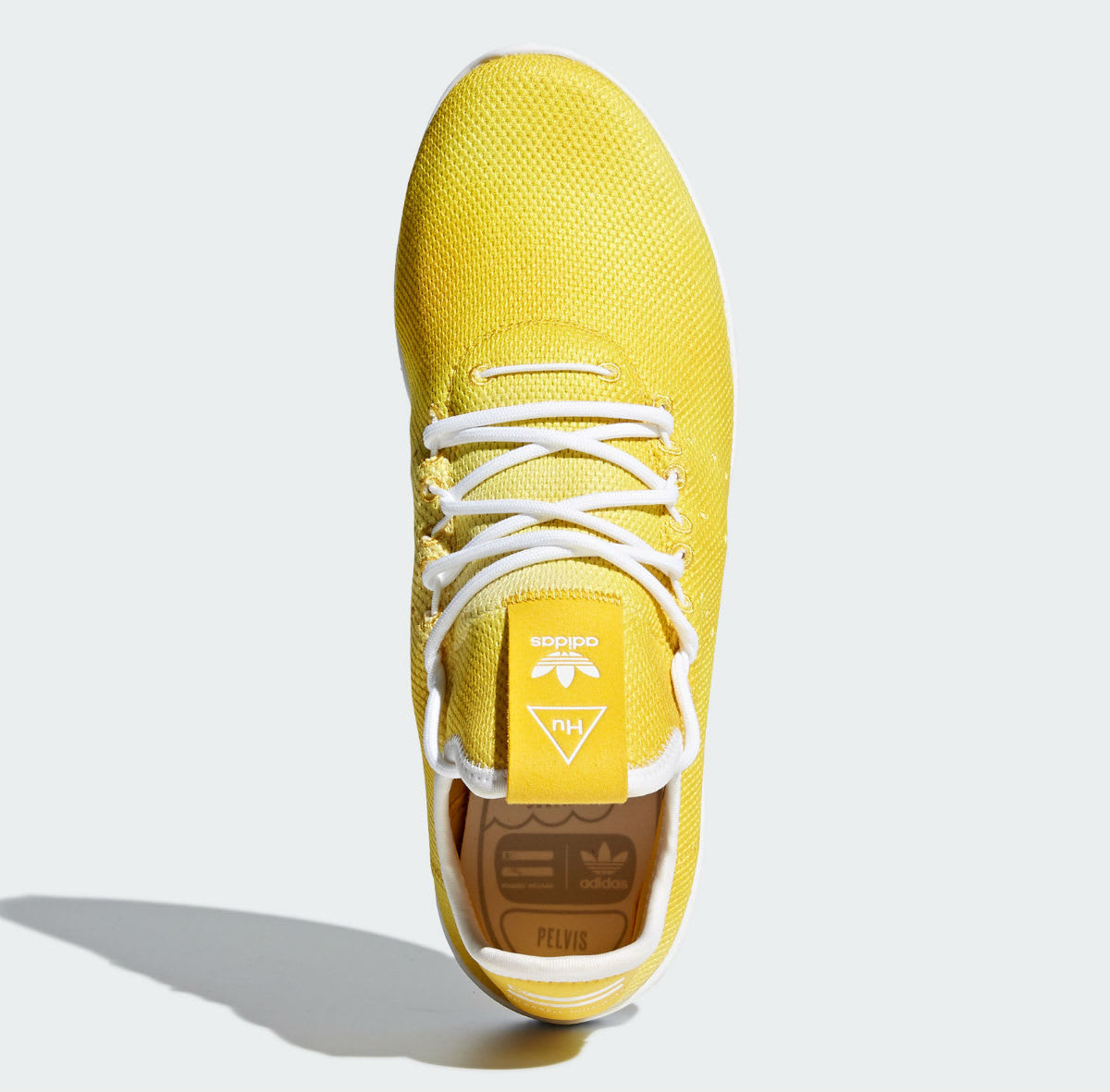 Pharrell x Adidas Tennis Hu Holi Bright Yellow Release Date DA9617 Top
