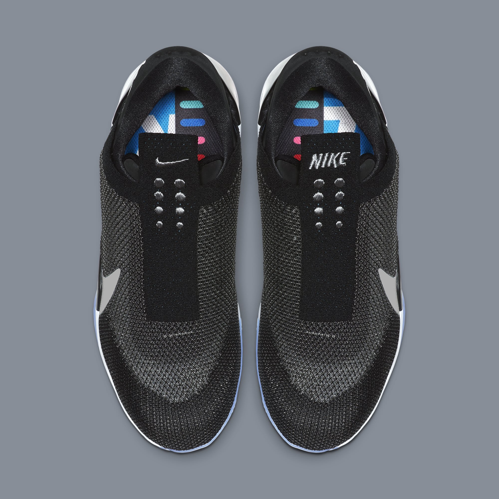 Nike Adapt BB &#x27;Black/White/Pure Platinum&#x27; AO2582-001 (Top)