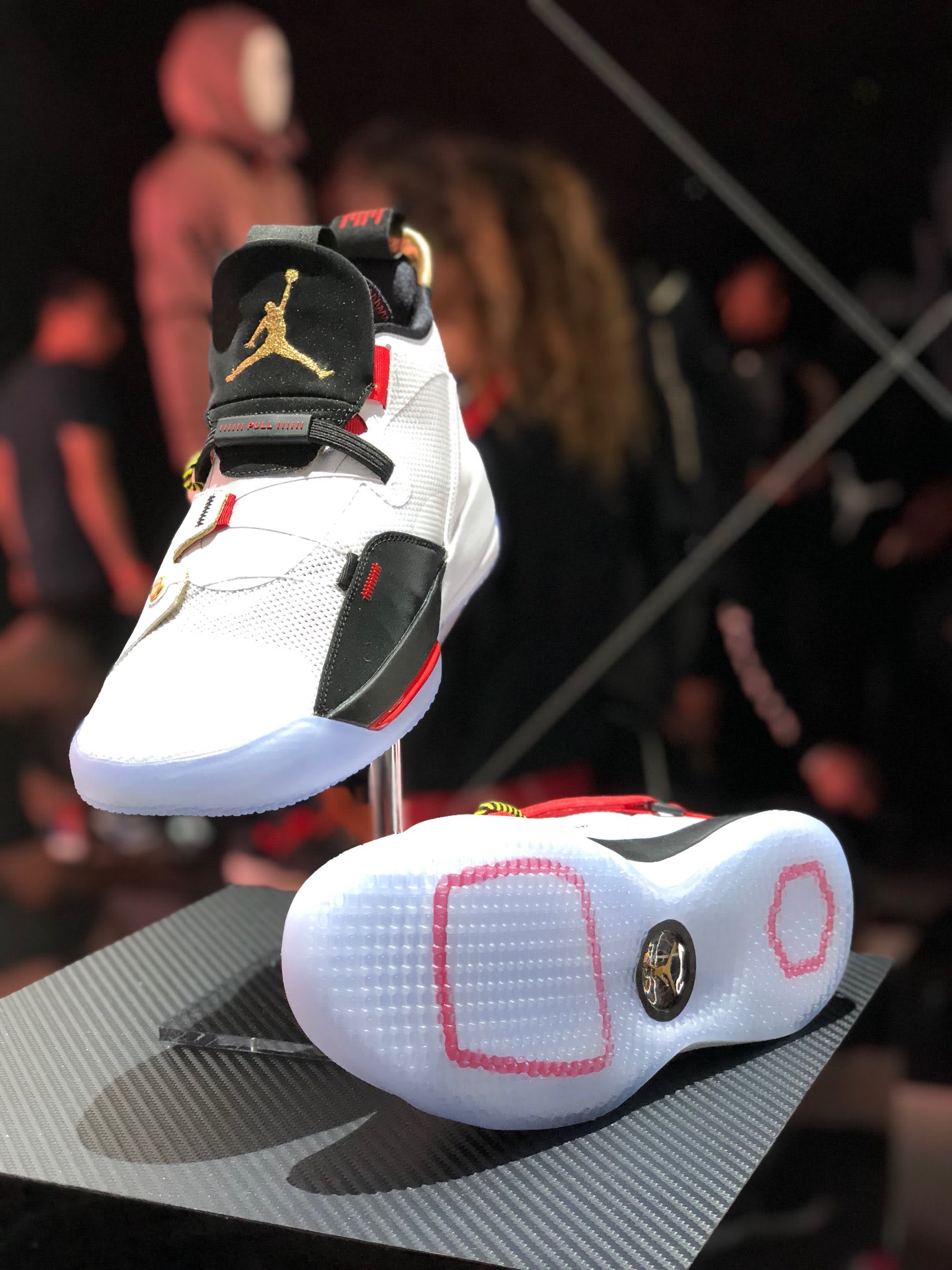 Air Jordan 33 White Black Red Launch Release Date Front