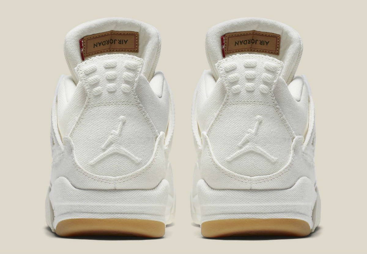 Air jordan 4 white on sale denim