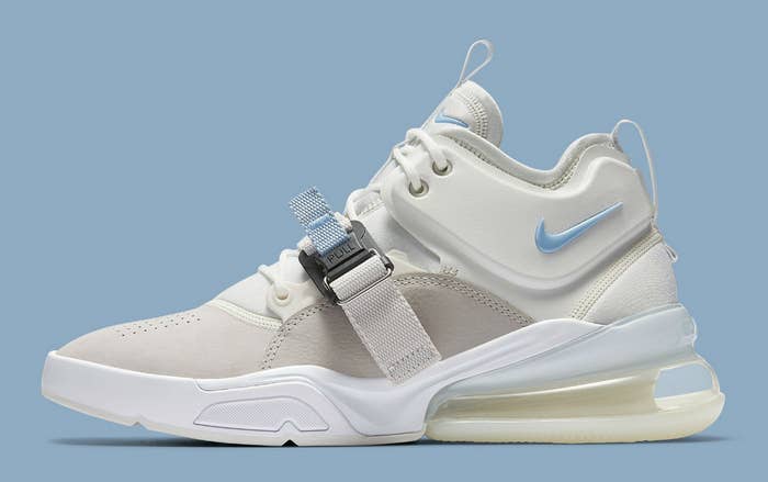 Nike Air Force 270 Wolf Grey White Release Date AH6772-003 Profile