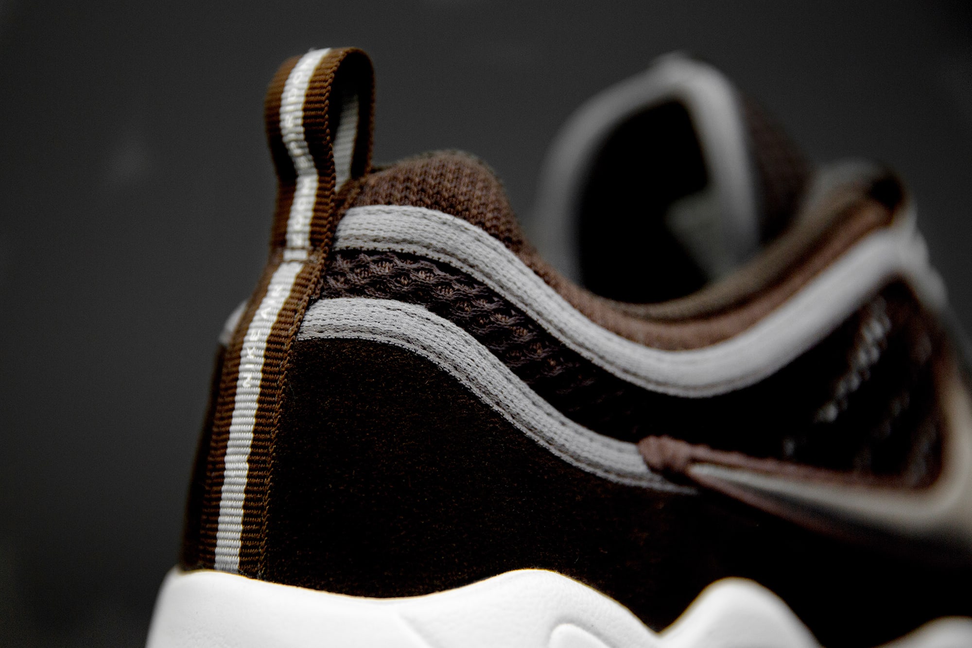 size? exclusive Nike Zoom Spiridon &#x27;Brown&#x27; (Heel)