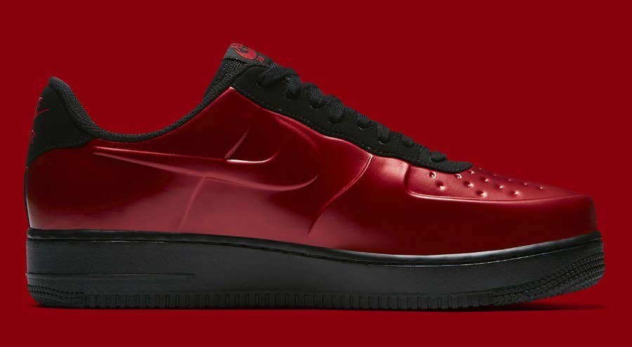 Nike Air Force 1 Foamposite Red Release Date