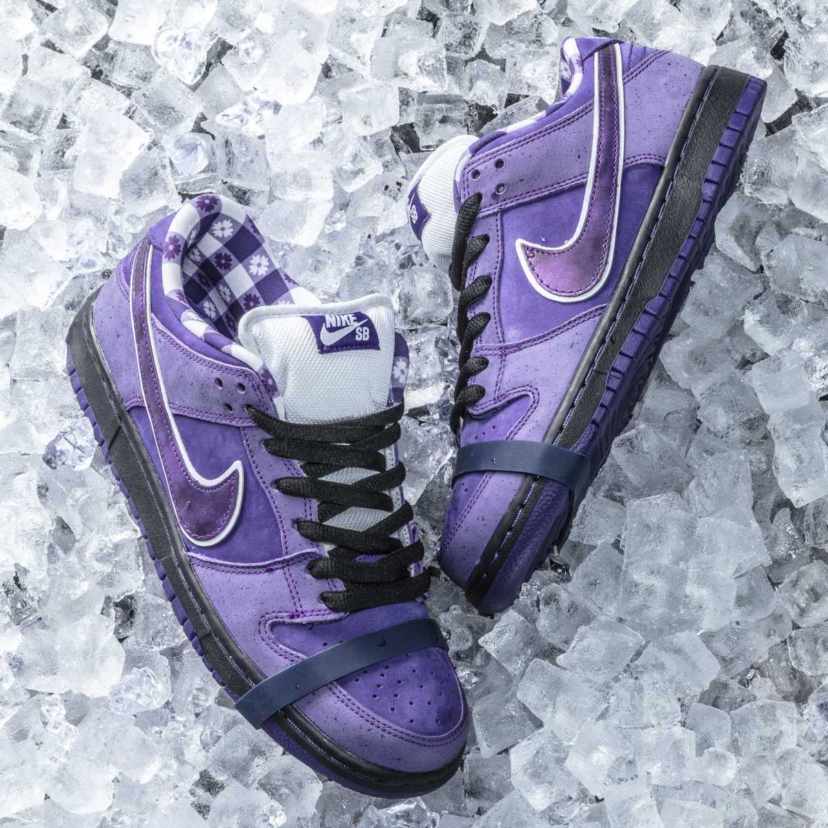 Concepts x Nike SB Dunk Low Purple Lobster Release Date Detail