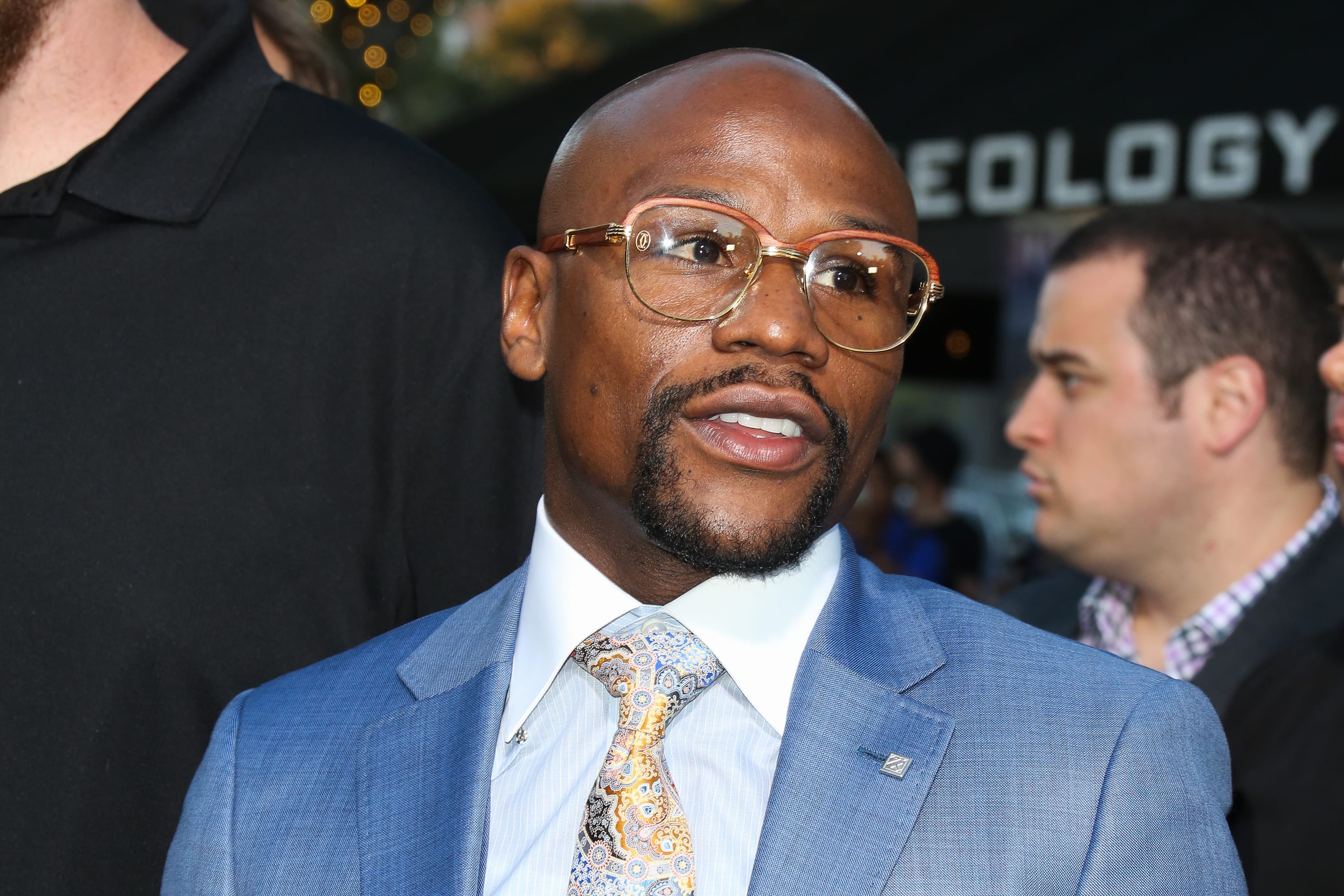 Floyd Mayweather attends &#x27;All Eyez On Me&#x27; premiere