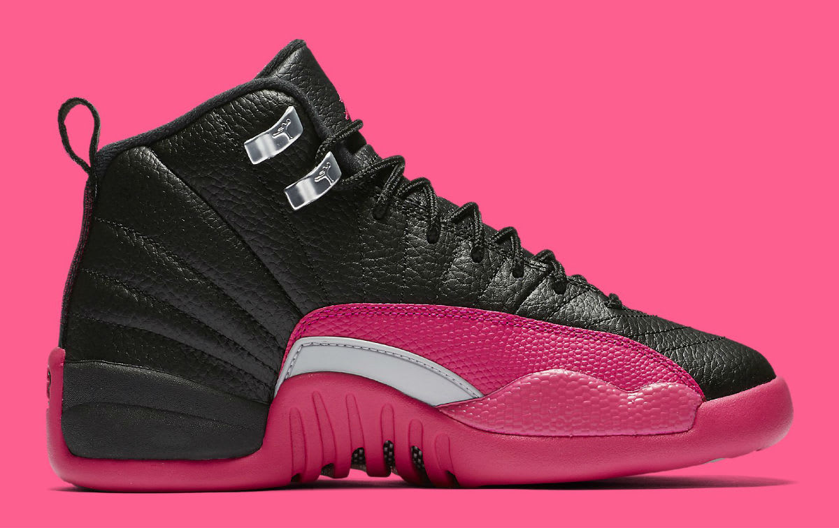 Air Jordan 12 Deadly Pink Release Date Medial 510815-026