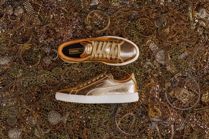 Puma Releases Golden Suede To Celebrate Suede’s 50th Anniversary