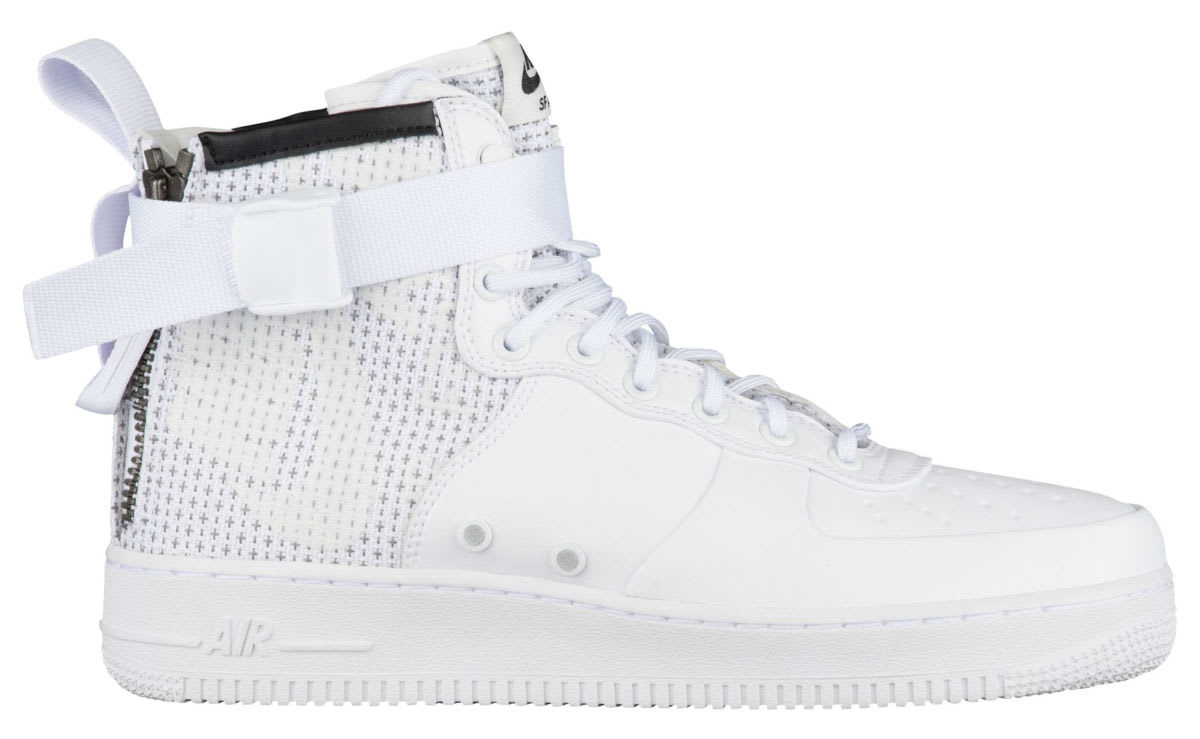 Nike SF Air Force 1 Mid Winter IBEX White Release Date Profile AA1129-100